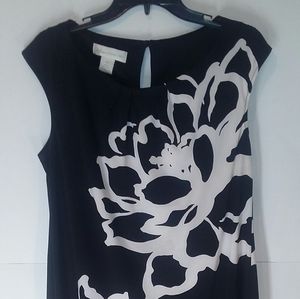 Black and White Jersey Dress size 12